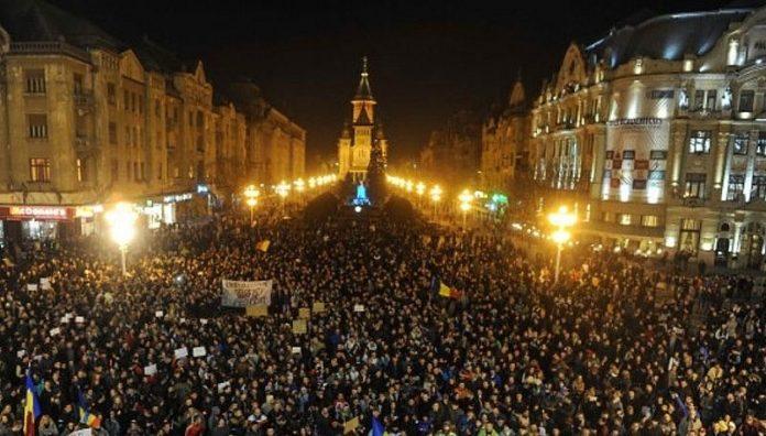 protest rumania
