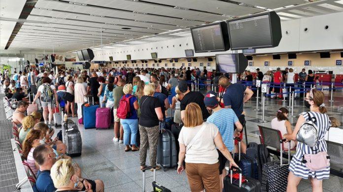 15th anniversary passengers departure burgas airport 9001