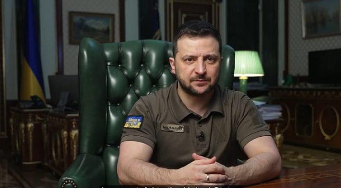 Зеленски : Няма да предам Украйна! Видео : zelensky fb1