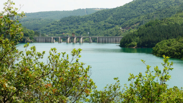 Ivaylovgrad dam lake, Bulgaria