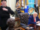 President Trump Holds Press Conference With Elon Musk in White House's Oval Office