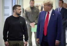 Зеленски контрира последната Тръмпанарска дивотия! Украйна е готова за нови президентски избори! Ukrainian President Volodymyr Zelensky meets Republican presidential candidate Donald J Trump in New York