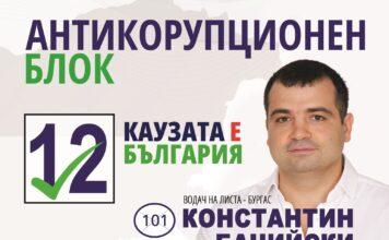 К. Бачийски : Само хора, които не наведоха глава, когато ги притискаха, са в Антикорупционния блок! Видео : KAUZATA e BULGARIA